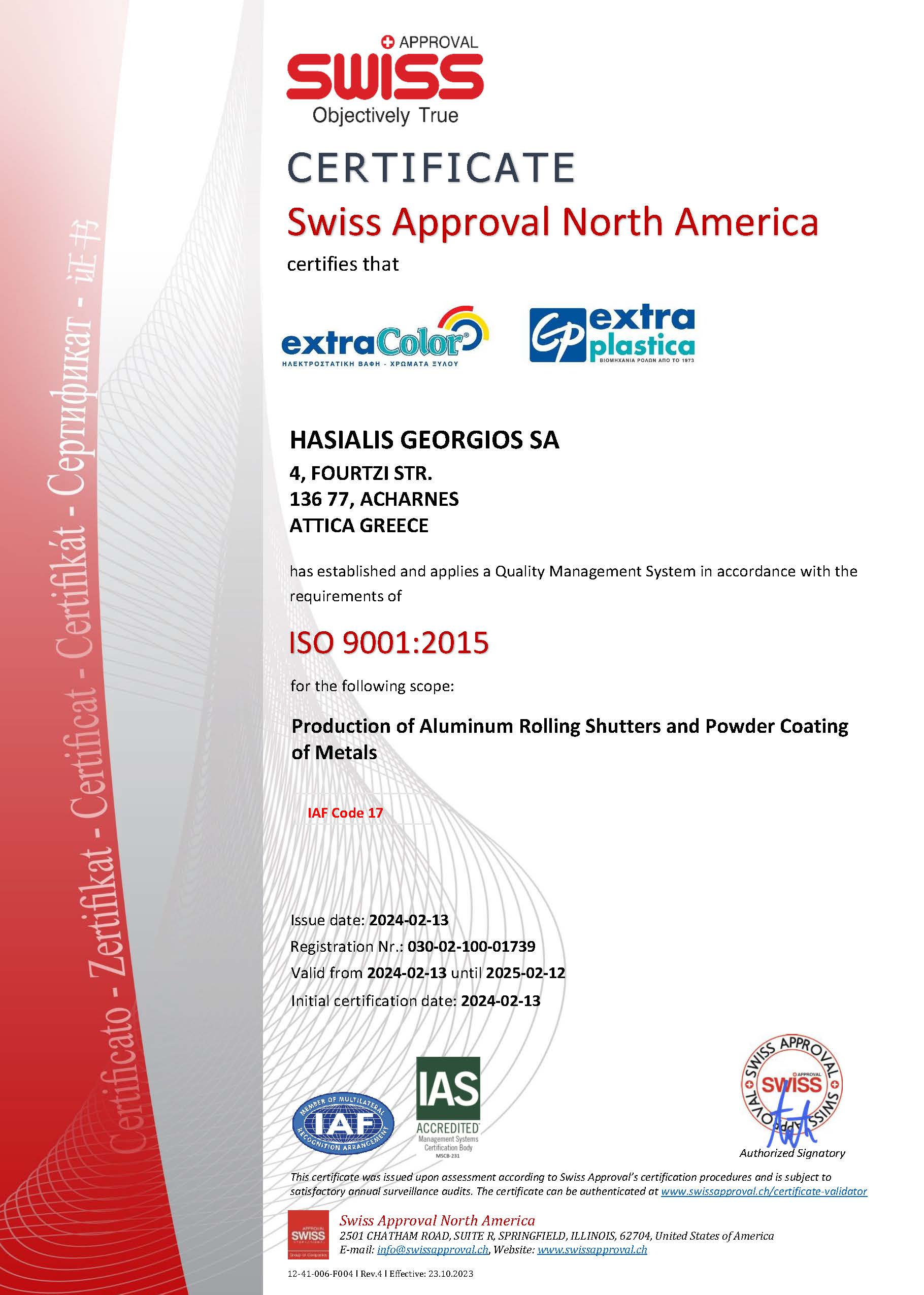 ISO 9001 Certification processes